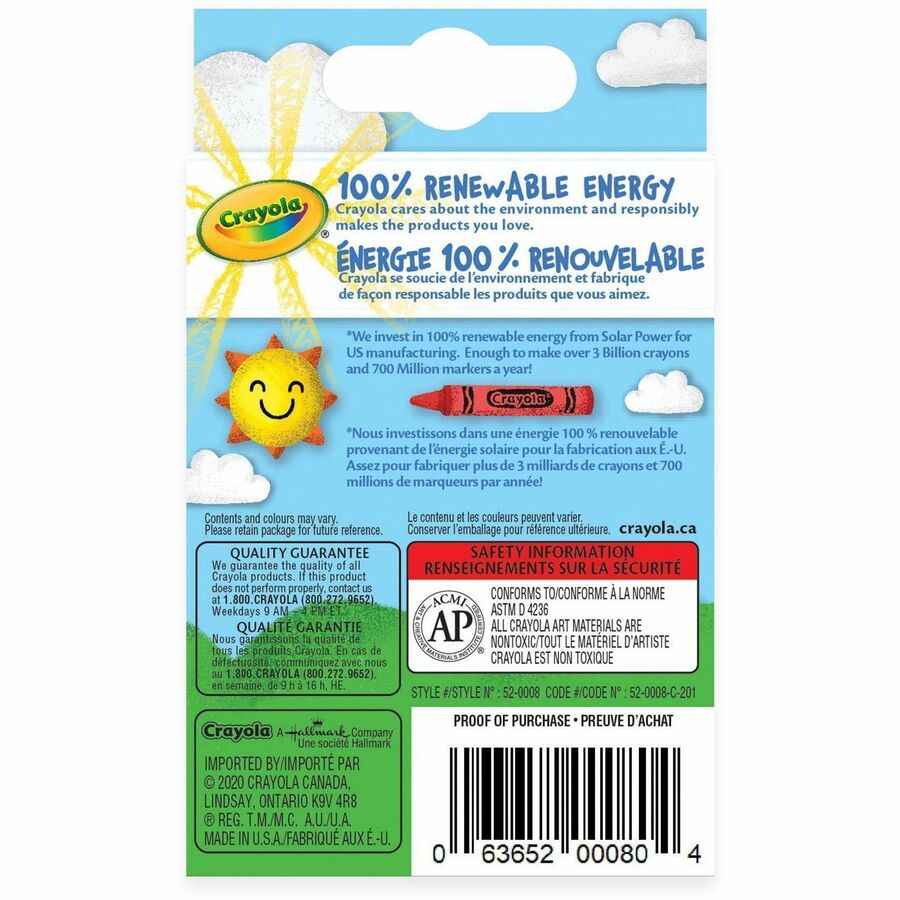 Crayola Tuck Box Classic Childrens Crayons