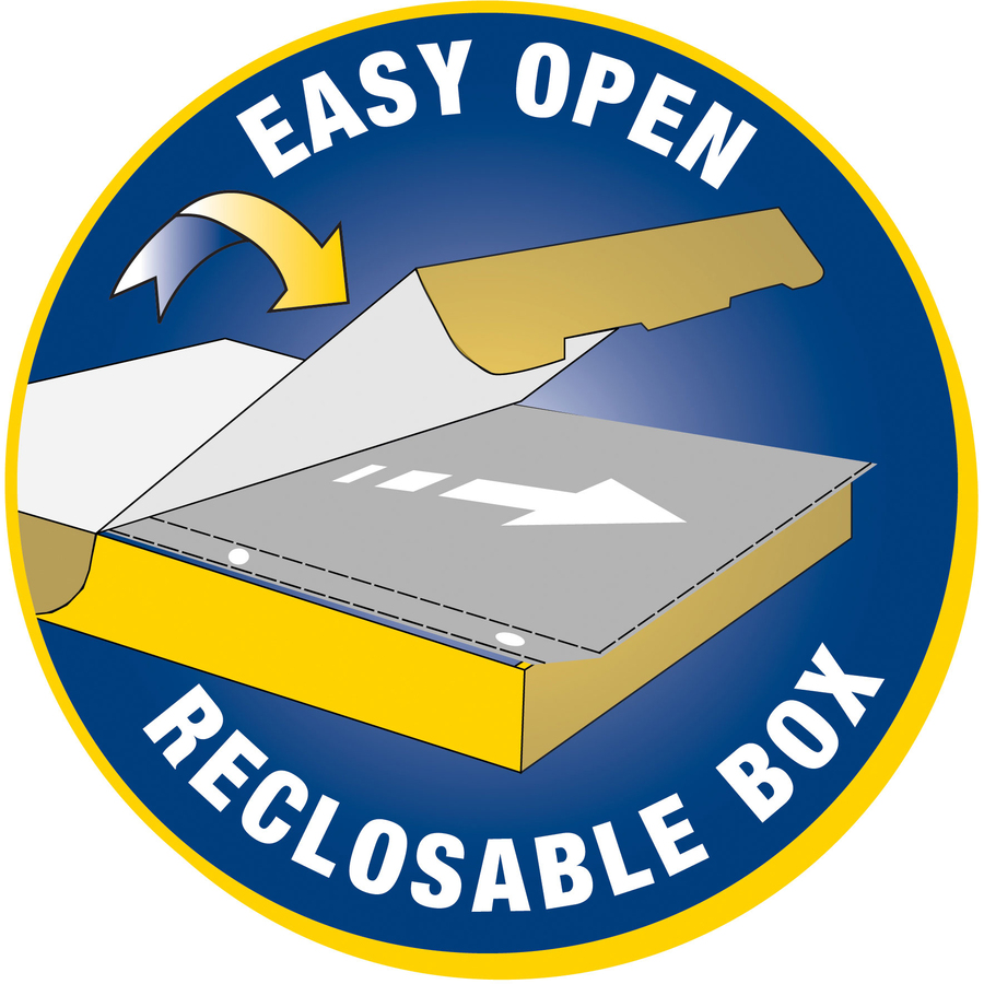 thumbnail image 2 of C-Line Self-Adhesive Binder Label Holders - For 1-1/2-inch Ring Binders 2 of 12