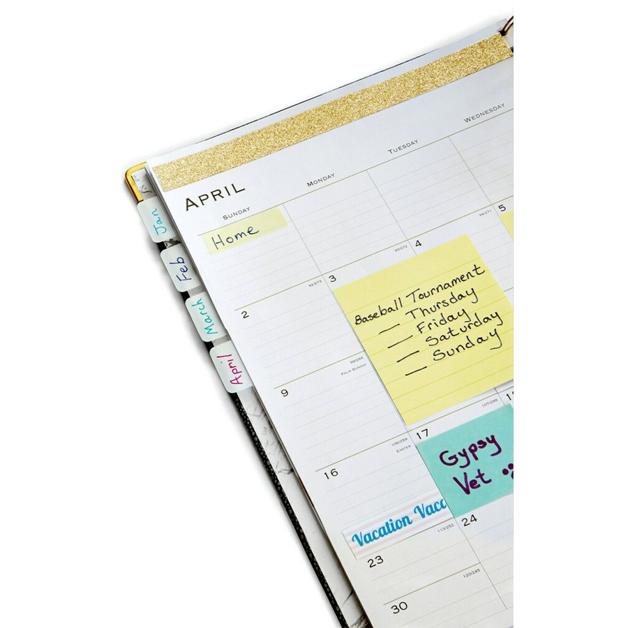 Post-it® Lined Notes - 600 x Canary Yellow - 3" x 3" - Square - 100 Sheets per Pad - Ruled - Yellow - Paper - Self-adhesive, Repositionable, Removable - 6 / Pack