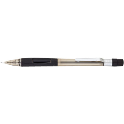 Pentel Quicker Clicker Mechanical Pencil - HB Lead - 0.5 mm Lead Diameter - Refillable - Smoke Lead - Smoke Barrel - 1 Each