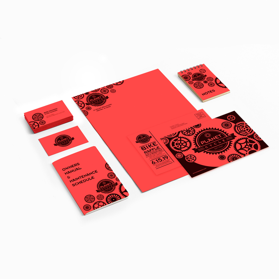 Astrobrights Inkjet, Laser Printable Multipurpose Card - Rocket Red - Letter - 8 1/2" x 11" - 65 lb Basis Weight - Smooth - 250 / Pack - FSC, Green Seal - Card Stock - NEE22841