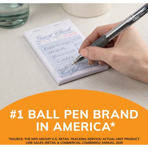 BIC GLIDE Bold Ballpoint Pen Value Pack, Retractable, Bold 1.6 mm ...