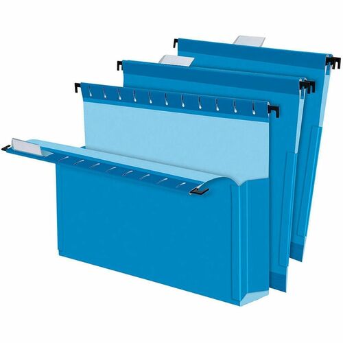 pfx22100???Pendaflex Reinforced Top Tab File Jacket Pendaflex® Expanding Poly Files, 3.5\" Expansion, 7 Sections, Hook