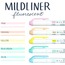 Zebra Mildliner Double Ended Highlighter, Chisel/Bullet Tip, Assorted Colors, 5/Pack Thumbnail 5