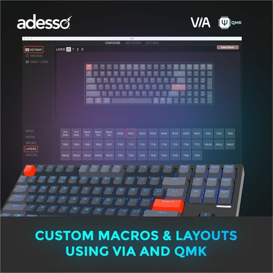 Adesso (EASYTOUCH 1200) Clavier et Pav&eacute; Num&eacute;rique