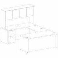 Lorell - Cabinet de fichiers fixes boîte/fichier de la s&eacute;rie Essentials