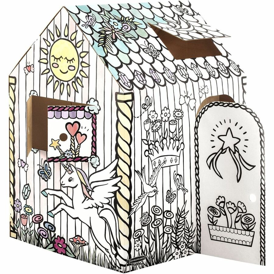Bankers Box At Play Unicorn Playhouse, 1Pk