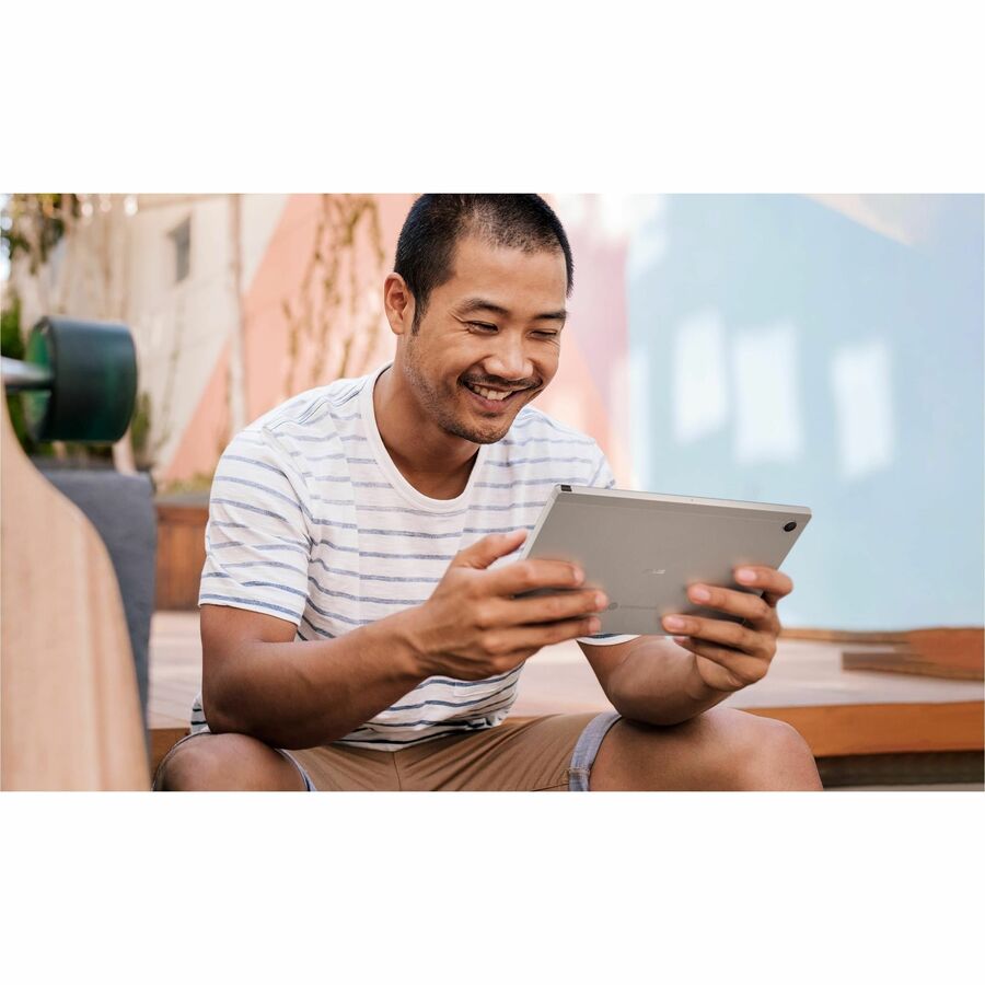 ASUS Chromebook Detachable in silver with 10.5-inch touchscreen and detachable keyboard — alternate view 21