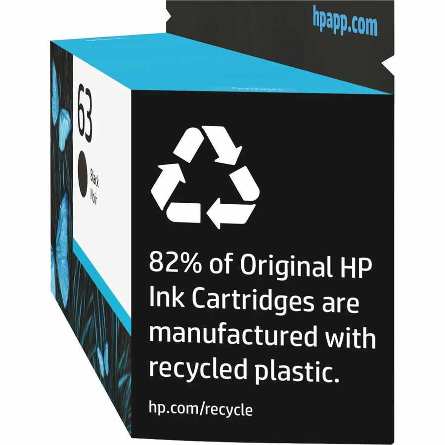 HP 63 Original Ink Cartridge - Single Pack