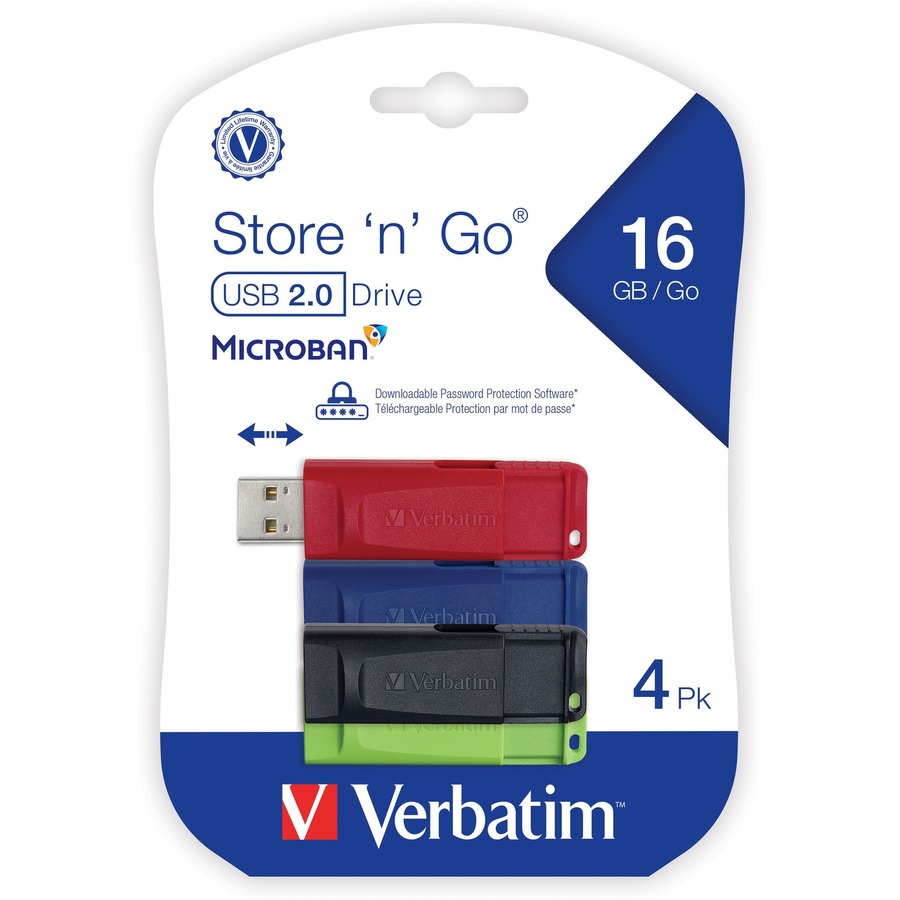 Verbatim 16GB Store 'n' Go USB Flash Drive 