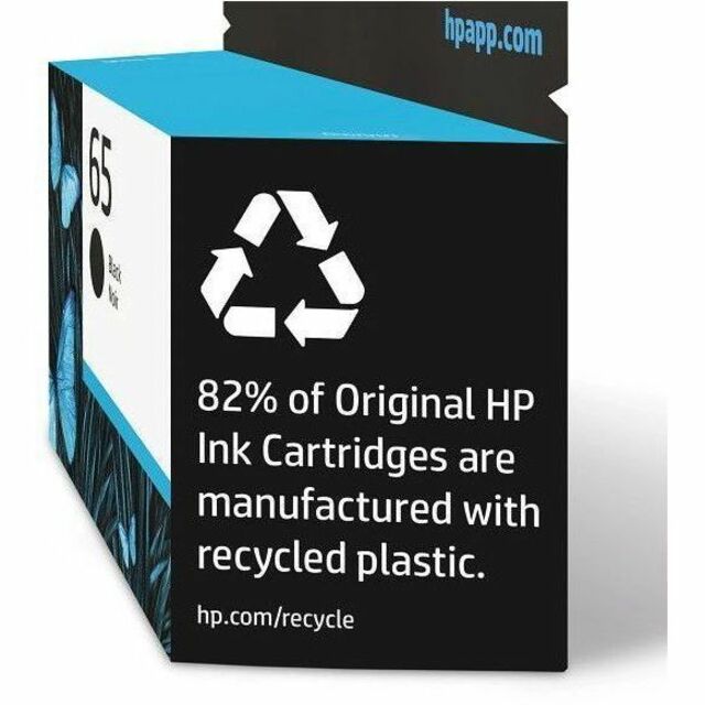 HP - Cartouche jet d'encre 65 (N9K02AN#140) D'origine Standard Rendement Jet d'encre - Paquet unique - Noir - 1 chaque