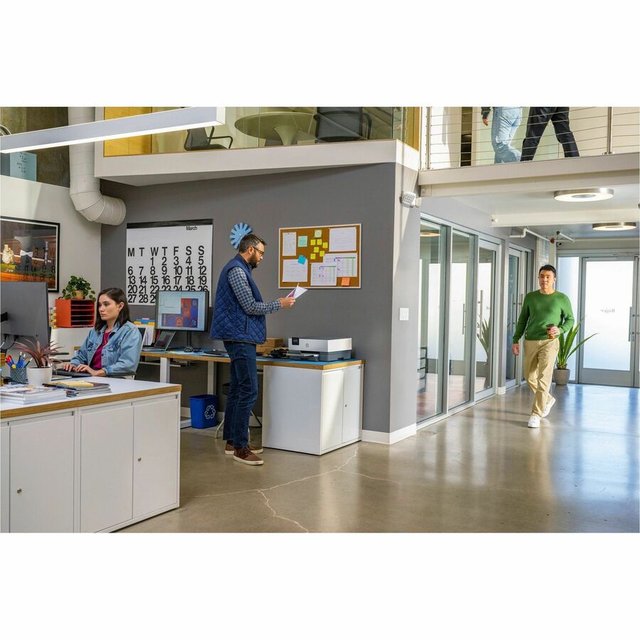 HP Officejet Pro 9110b Desktop Wireless Inkjet Printer - Color