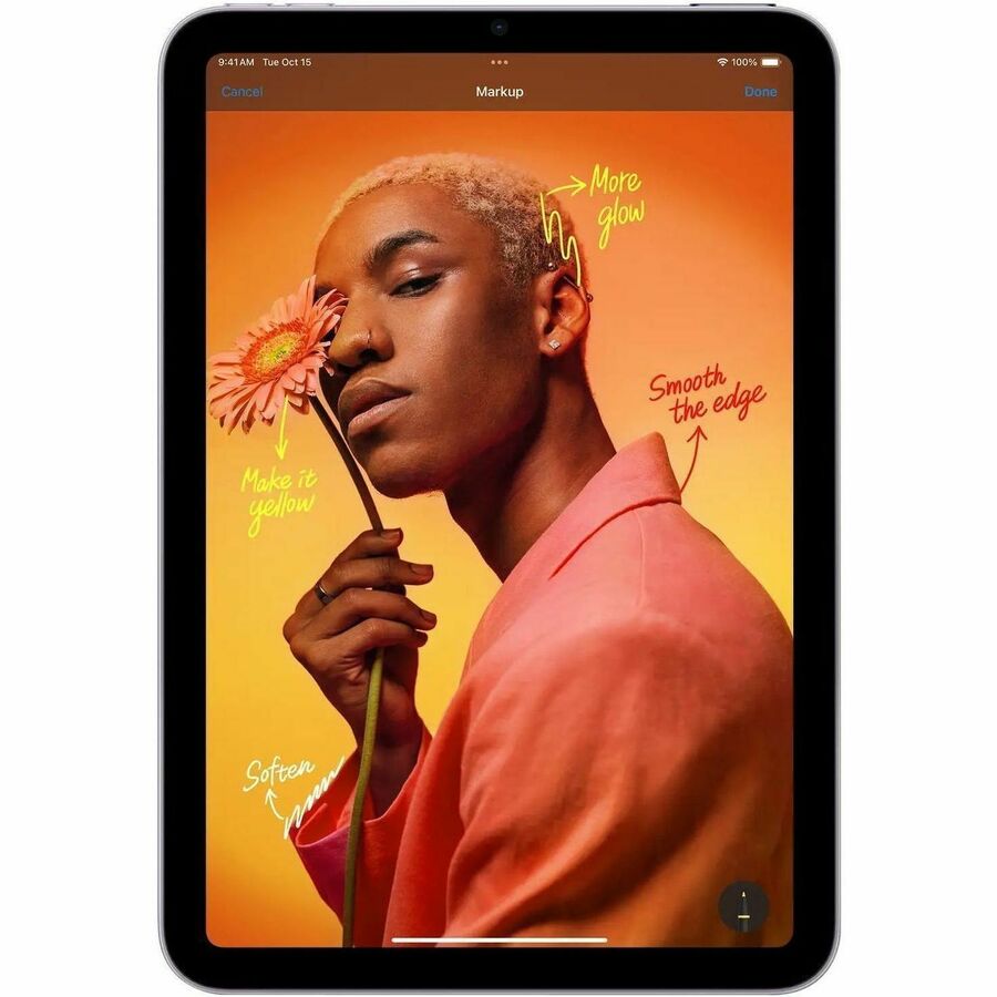 Apple iPad mini with A17 Pro in purple, Wi‑Fi 256GB compact business tablet — alternate view 22