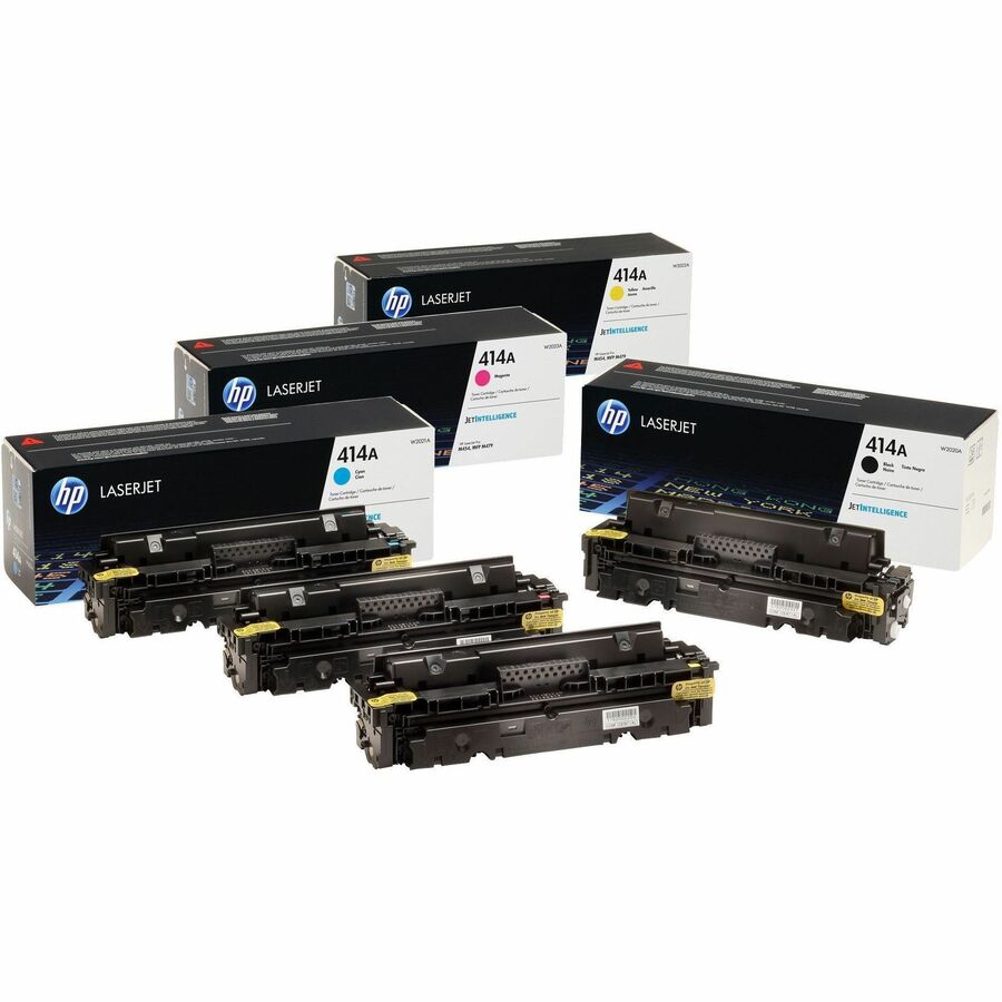 HP 414A (W2021A) Original Laser Toner Cartridge - Cyan - 1 Each