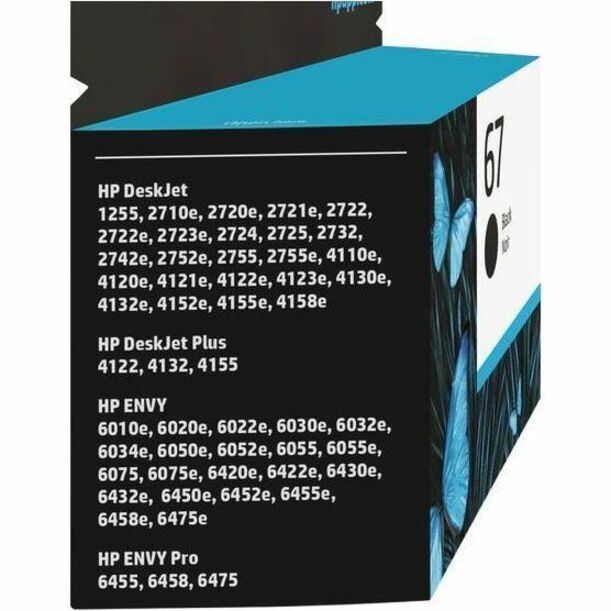 HP 67 Original Inkjet Ink Cartridge - Black Pack