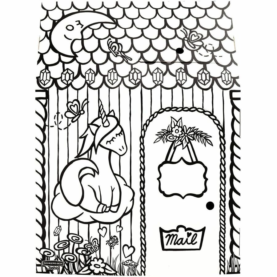 Bankers Box At Play Unicorn Playhouse, 1Pk