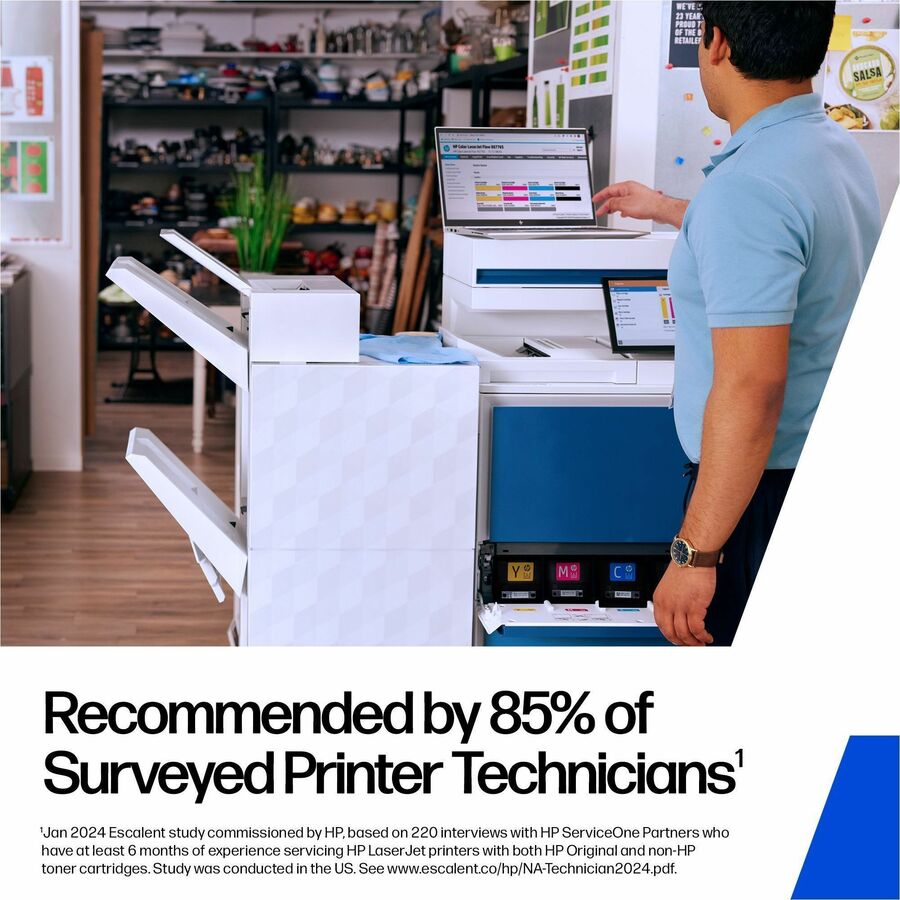 HP - Cartouche toner 212X D'origine Élev&eacute; Rendement Laser - Jaune - 1 chaque