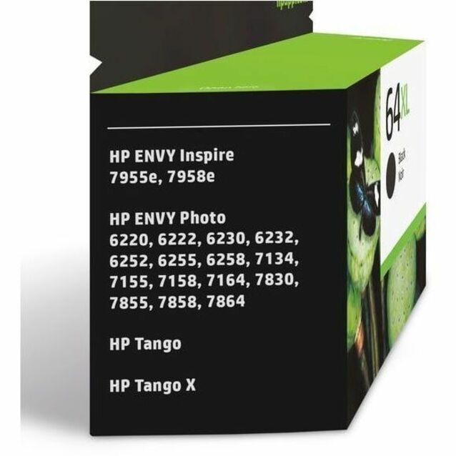 HP 64XL Original High Yield Inkjet Ink Cartridge - Black - 1 Each