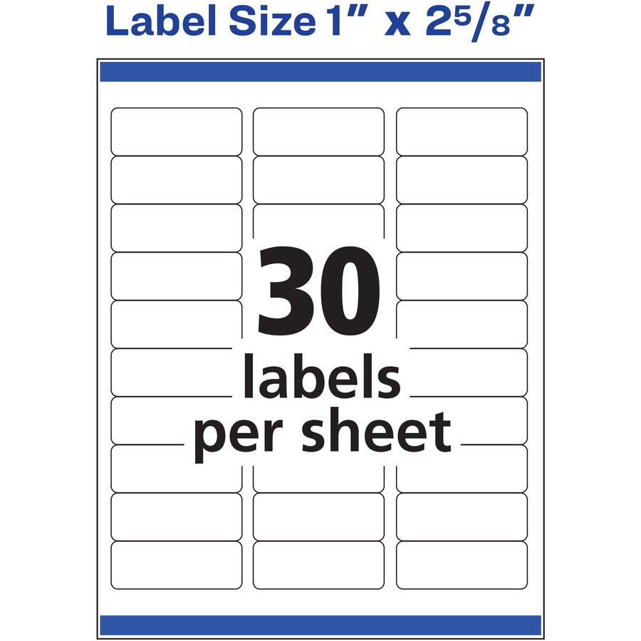 Avery Easy Peel Address Labels Mailing Address Labels Avery