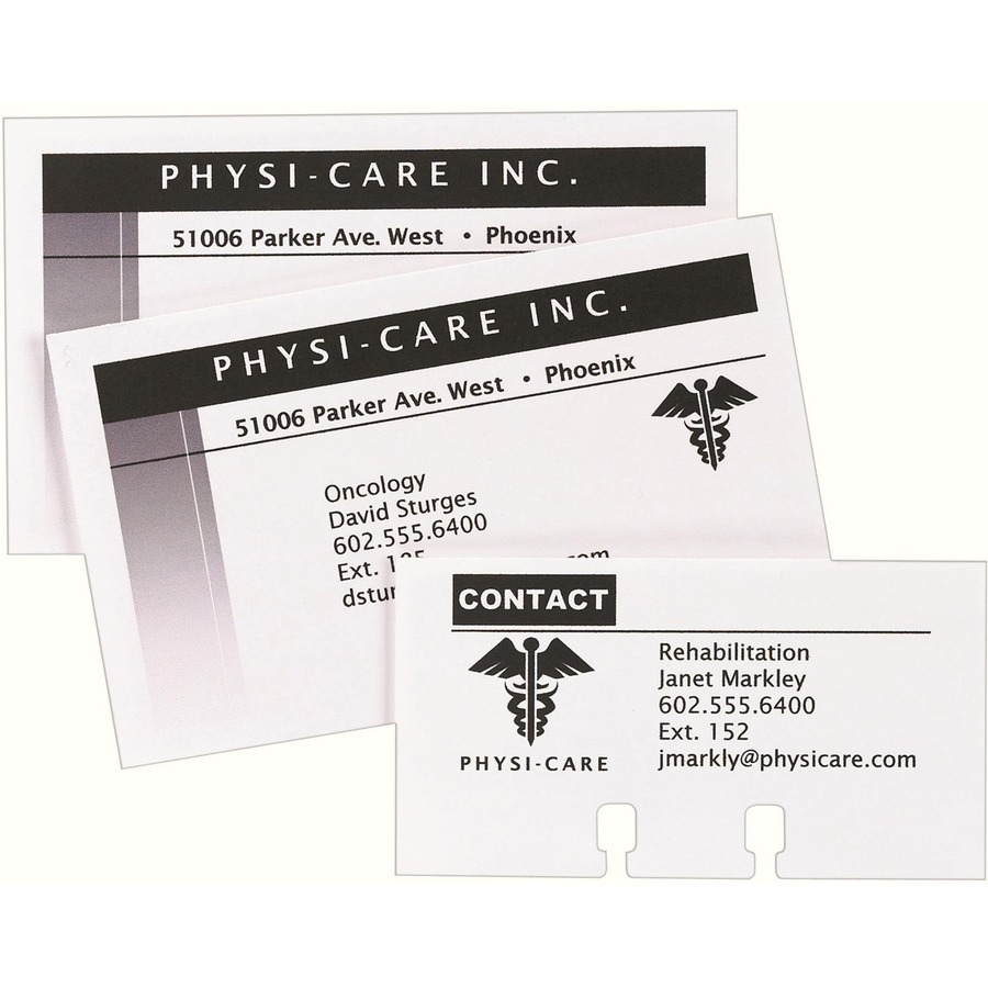 Avery® Printable Rotary Cards With Sure Feed® Technology,, 53 OFF