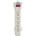 Tripplite Super 7 Power Bar with 7 AC Outlets, 7ft Power cord, Surge protection up to 2160J (SUPER7)