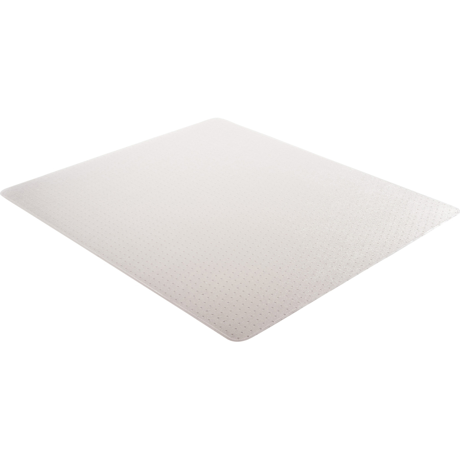 Deflecto DurMat for Carpet - Carpeted Floor - 60" (1524 mm) Length x 46" (1168.40 mm) Width - Vinyl - Clear - Carpet Chair Mats - DEFCM13443F