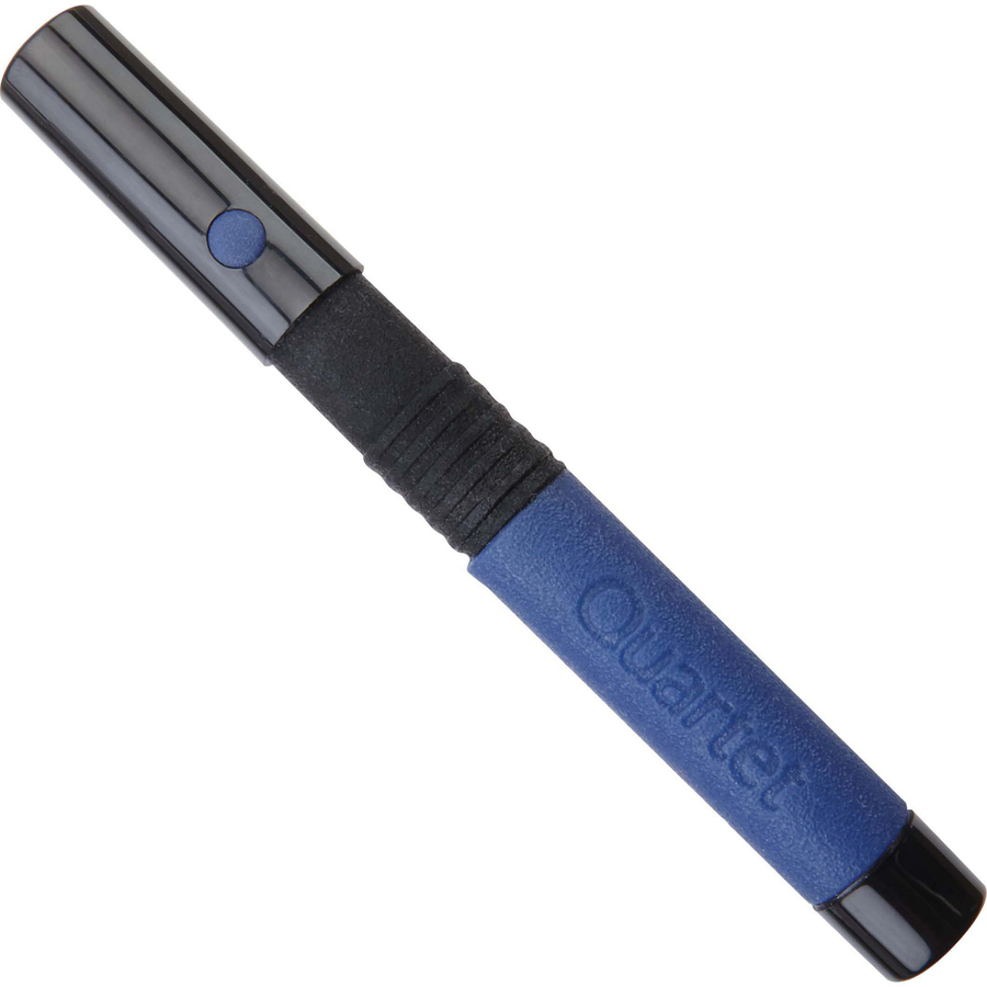 Quartet Classic Comfort Laser Pointer - Red Light - 919 ft Maximum Projection - Blue - 1 Each