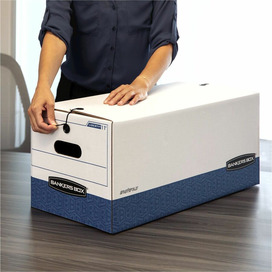 Caixas Armazenamento Bankers Box Stor/FILE - 12 Unidades Resistente FastFold