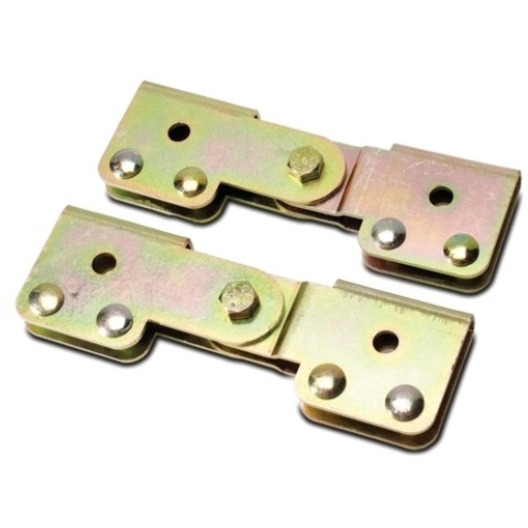 APC NetShelter Cable Management, Cable Ladder Angle Clamp Kit, Black - 115.24 lb Load Capacity