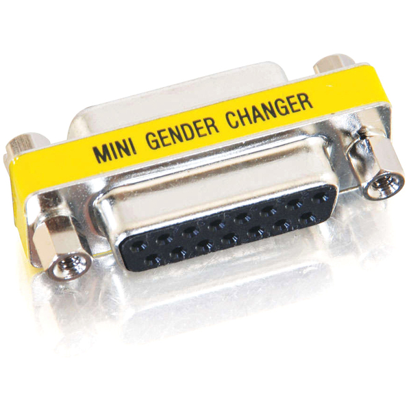 C2G DB15 F/F Mini Gender Changer