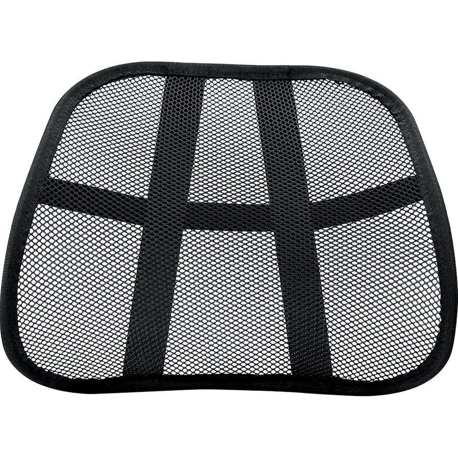 Fellowes Office Suites Mesh Back Support - Black - Mesh Fabric = FEL8036501