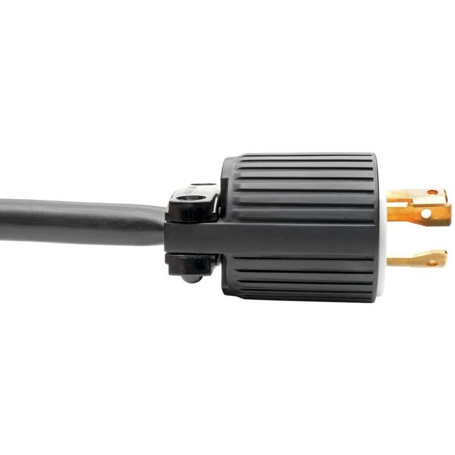 Eaton Tripp Lite Series Power Extension Cord, NEMA L5-30P to NEMA L5-20R Extension Cord with Breaker - 20A, 120V, 10 AWG, 2 ft. (0.61 m), Black