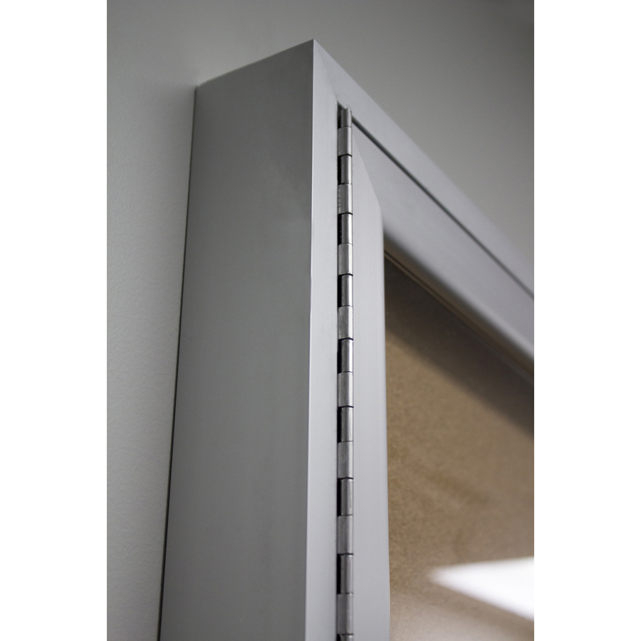 Ghent 2-Door Enclosed Bulletin Board - 36" (914.40 mm) Height x 60" (1524 mm) Width - Cork Surface - Shatter Resistant, Self-healing - Satin Aluminum Frame - 1 Each - Bulletin Boards - GHEPA23660K