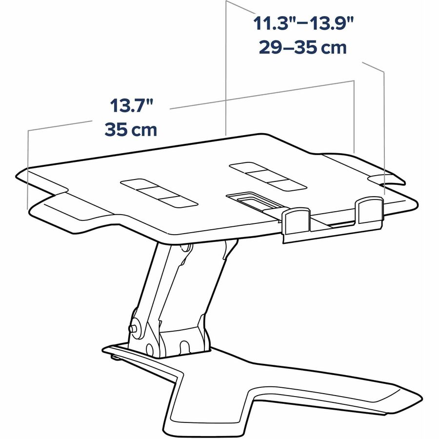 Ergotron - Support &eacute;l&eacute;vateur pour ordinateur portable Neo-Flex