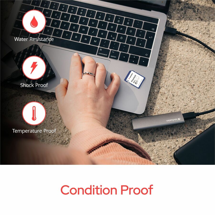 Verbatim - SDHC Premium 32 Go Classe 10/UHS-I (U1) - 1 chaque