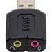 SYBA USB Stereo Audio Adapter, C-Media Chipset, RoHS (SD-CM-UAUD)