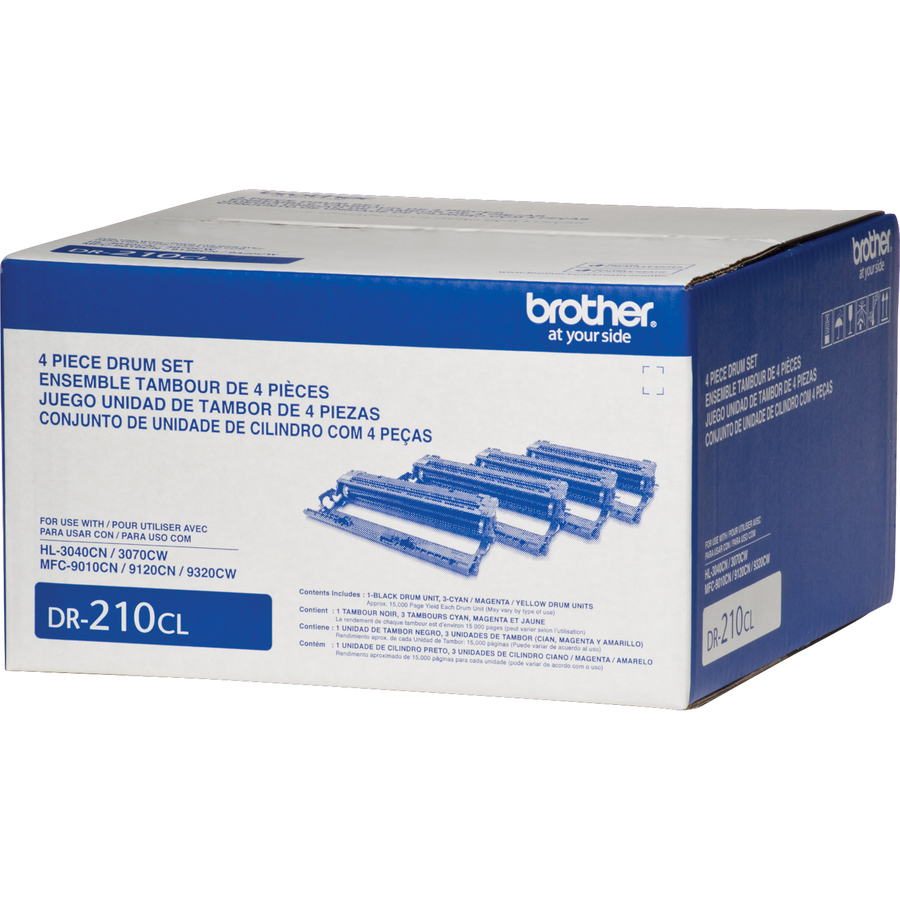 Brother DR210CL Replacement Drum - Laser Print Technology - 15000 - Laser Printer Drums - BRTDR210CL