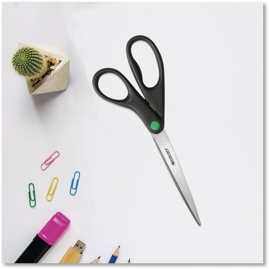 Westcott - Ciseaux droits KleenEarth 9"