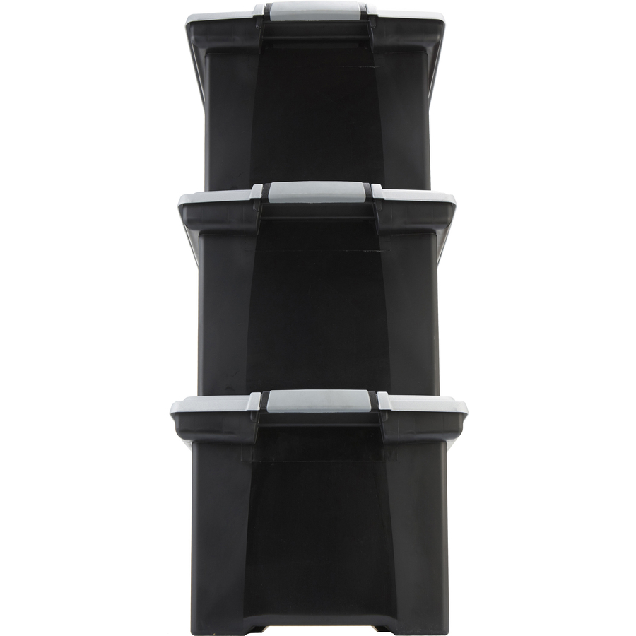 Storex Portable File Tote - External Dimensions: 20