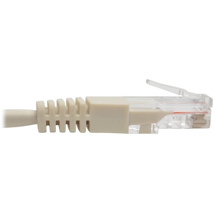 Eaton Tripp Lite Series Cat5e 350 MHz Molded (UTP) Ethernet Cable (RJ45 M/M), PoE - White, 7 ft. (2.13 m)