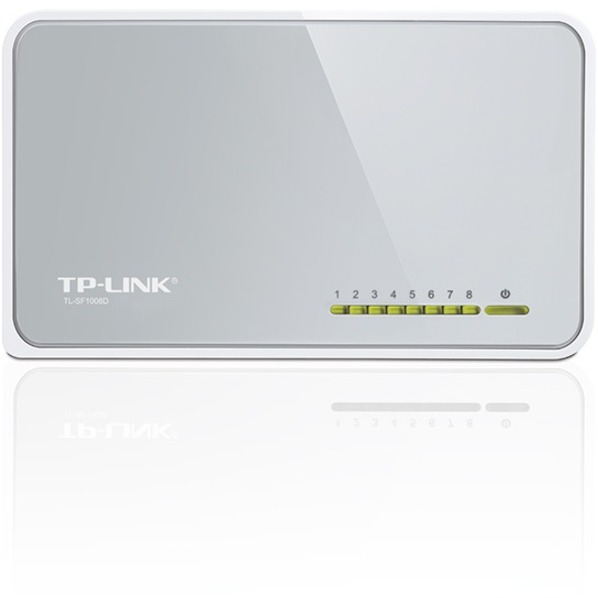 TP-LINK TL-SF1008D - 8-Port 10/100Mbps Fast Ethernet Switch