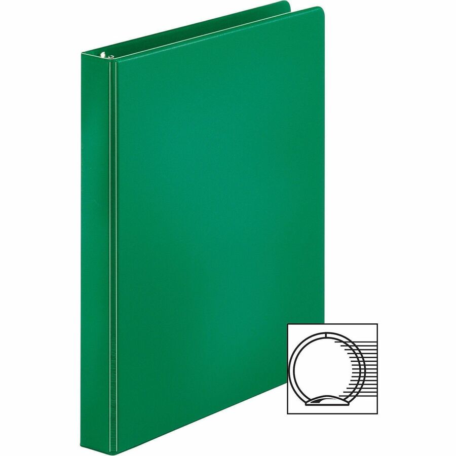 Business Source Basic Round Ring Binder