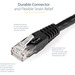 StarTech Molded Cat6 UTP Patch Cable - ETL Verified (Black) - 6 ft. (C6PATCH6BK)