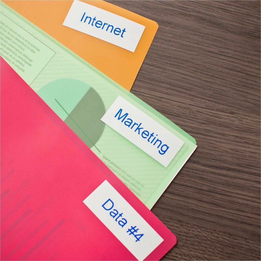 P-touch TZe Flat Surface Laminated Tape