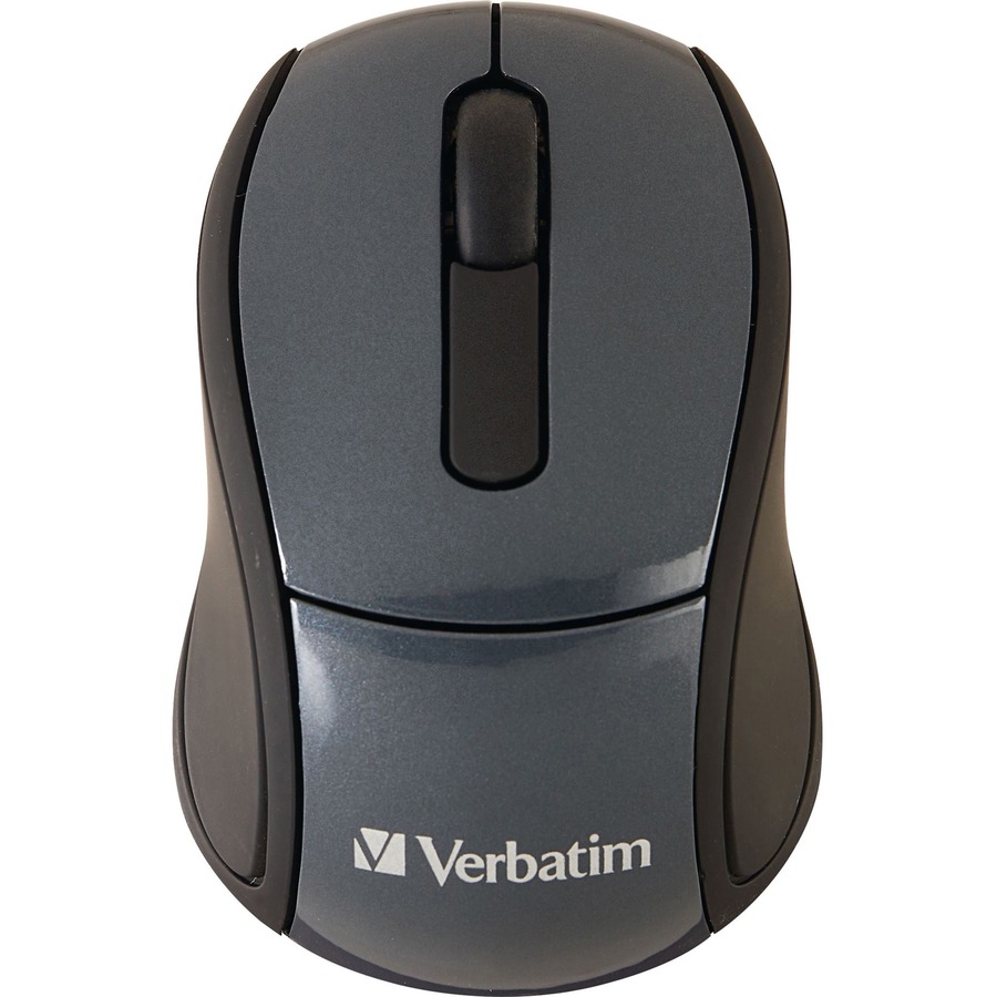 Verbatim Wireless Mini Travel Optical Mouse - Graphite