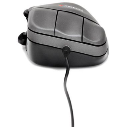 Contour CMO-GM-L-L Mouse - Optical - Cable - Gunmetal Gray - USB - Scroll Wheel - 5 Button(s) - Left-handed Only - Mice - SNXCMOGMLL
