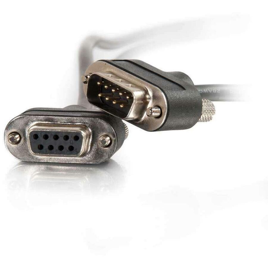 C2G 6ft CMG-Rated DB9 Low Profile Null Modem M-F