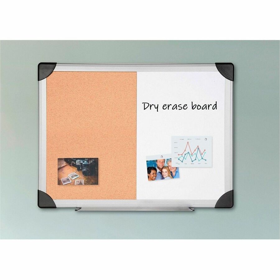 Lorell Combo Dry-Erase/Cork Board