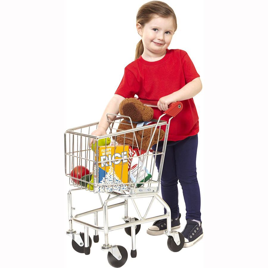 Melissa & Doug - Shopping Cart - Shopping Play - LCI14071