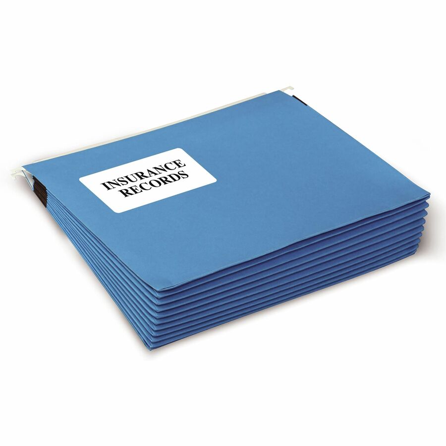 White Multipurpose Labels Removable 2" x 4"